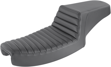 Step-Up Seat - Front Tuck-n-Roll - Black - Dyna 1991 - 1995