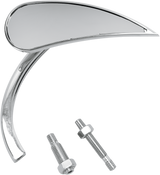 Mirror - Micro - Rad 2 - Side View - Teardrop - Chrome - Right