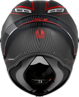 Pista GP RR Helmet - Intrepido - Matte Carbon/Black/Red - Large