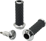 Grips - Alumicore - Dual Cable - Chrome