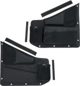 Kaliber Side Organizer - Driver and Passenger - Black w/ Blue Stitching 2015 - 2023