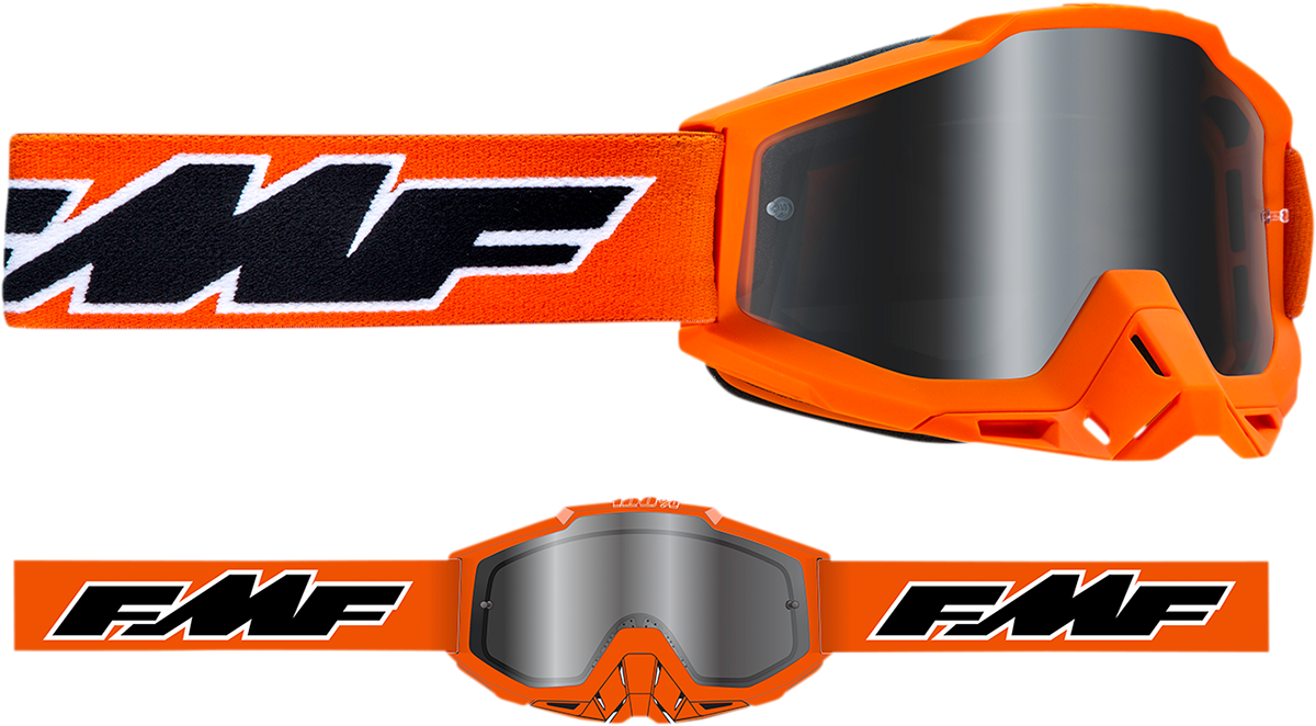 PowerBomb Goggles - Rocket - Orange - Silver Mirror