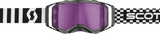 Prospect Goggles - Racing Black/White - Purple Chrome Works