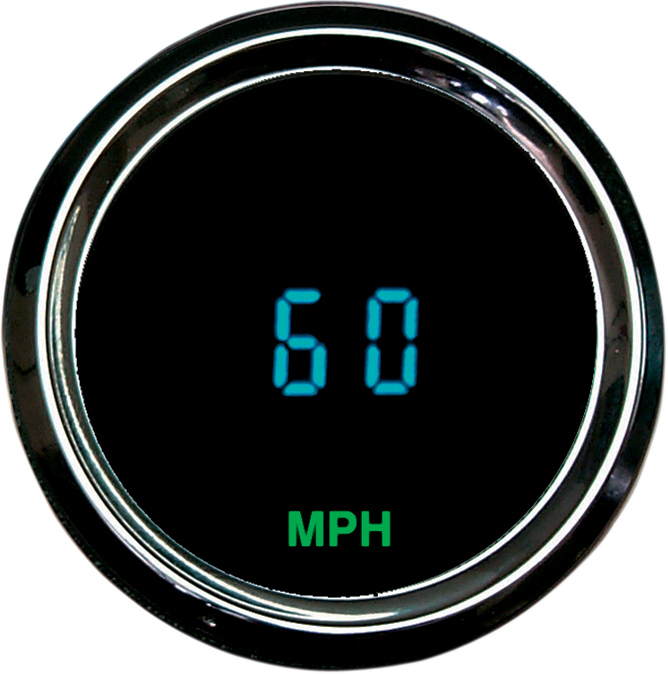 3013 Round Digital Mini-Speedometer - 2-1/16\"