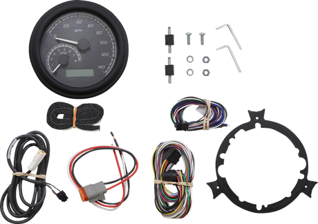 MXV Series Analog Gauge System - Black/Gray/Black 1996 - 2003