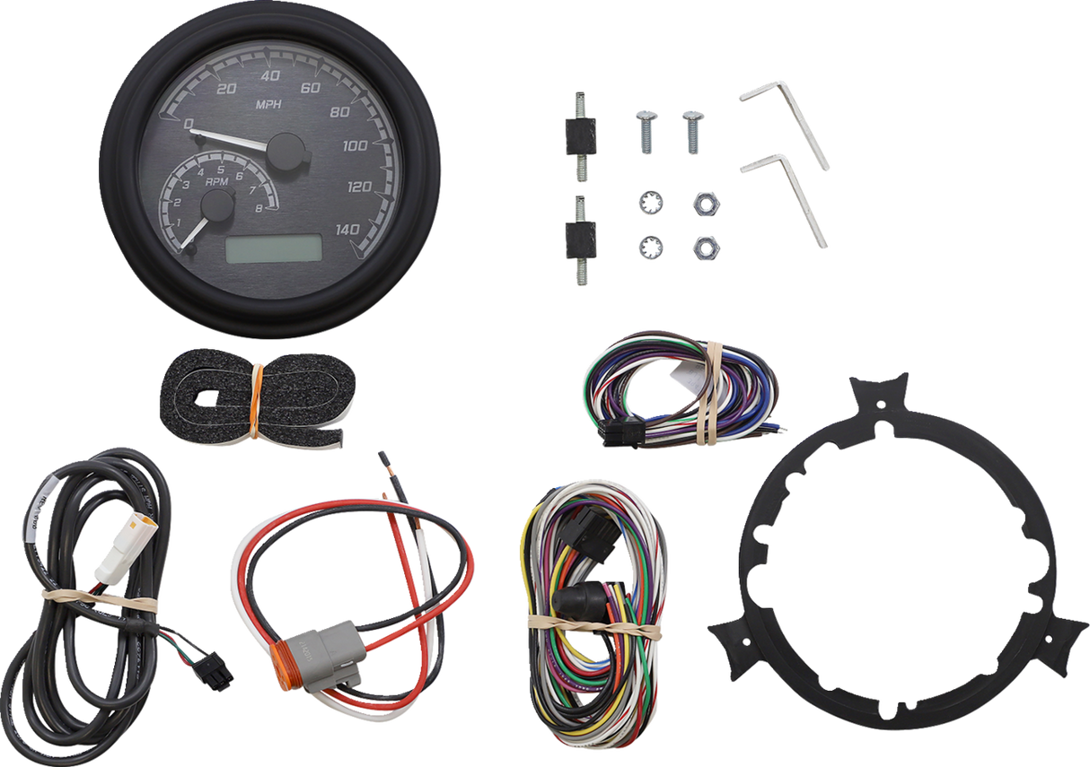 MXV Series Analog Gauge System - Black/Gray/Black 1996 - 2003