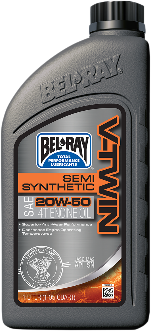 V Twin Semi Synthetic Oil - 20W-50 -1L