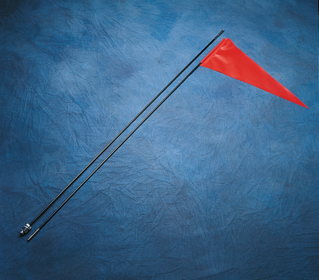 Flag and Pole - 7\' Black Pole - 5 Pack