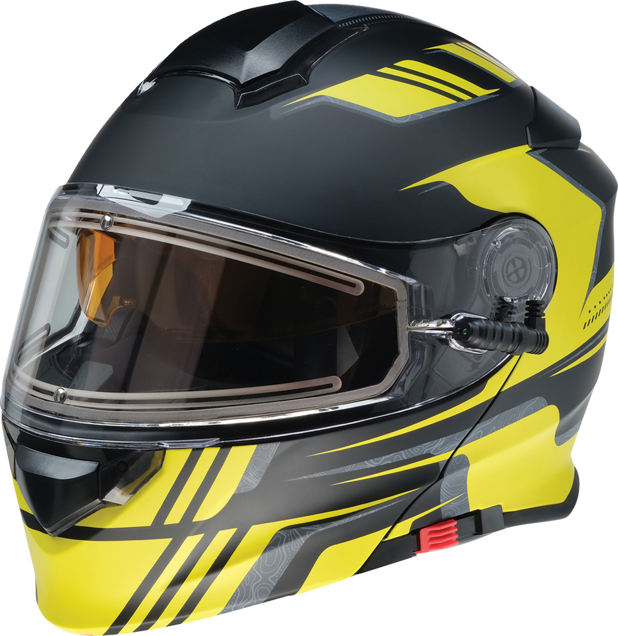 Solaris Snow Helmet - First Tracks - Black/Hi-Viz - XS