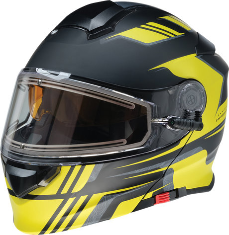 Solaris Snow Helmet - First Tracks - Black/Hi-Viz - XS