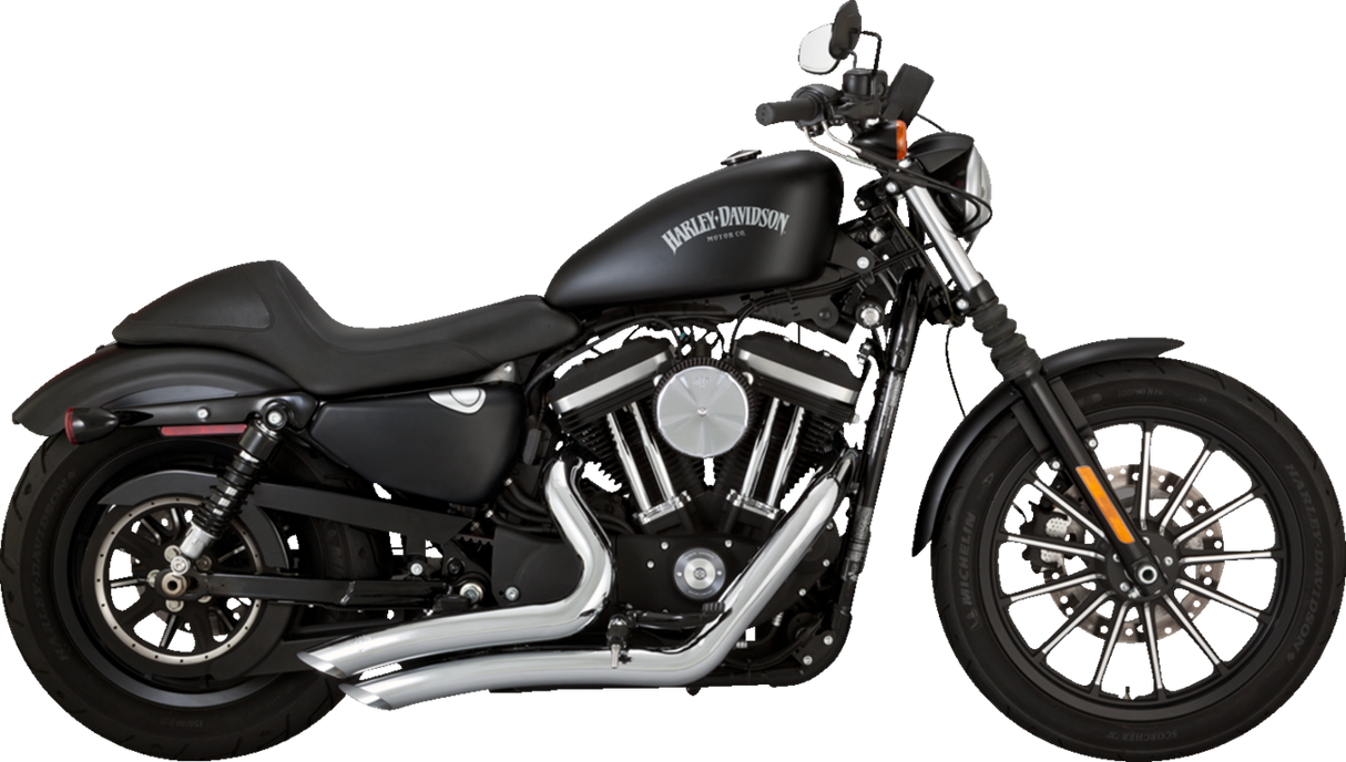 Big Radius Exhaust System - Chrome 2014 - 2022