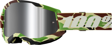 Strata 2 Goggle - War Camo - Silver Mirror