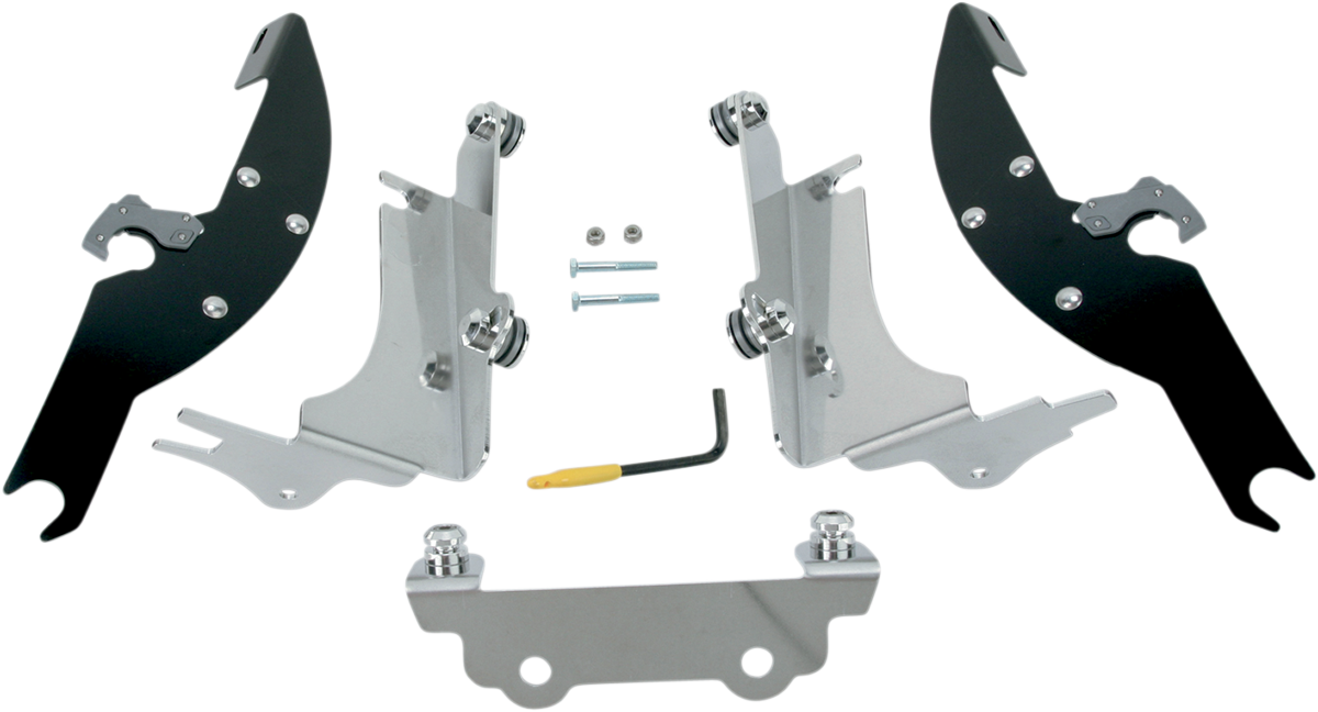 Batwing Trigger Lock Mounting Kit - VN 1500 - Black 1996 - 2005