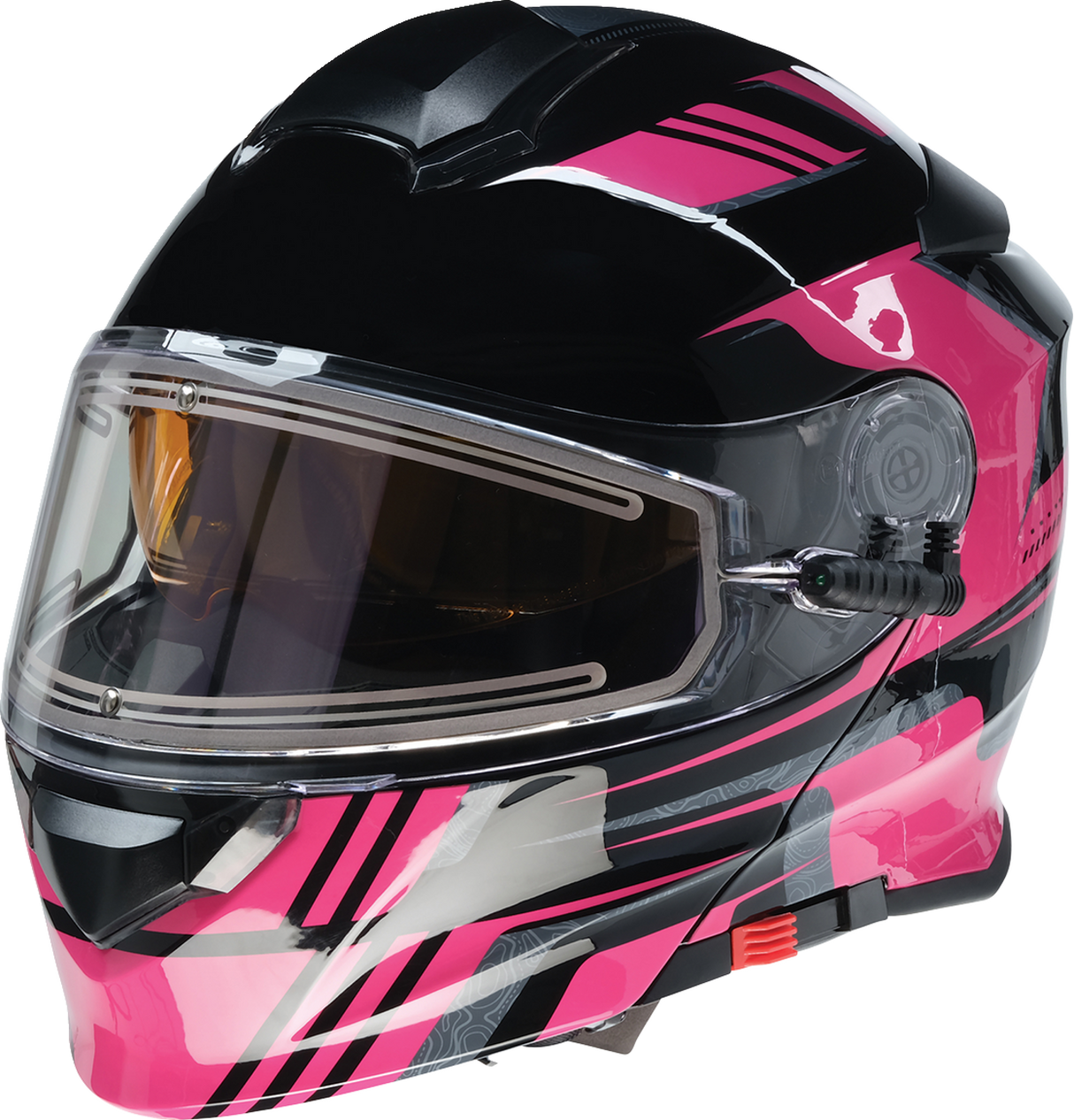 Solaris Snow Helmet - First Tracks - Black/Pink - 2XL