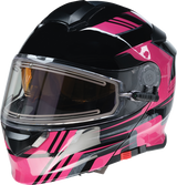 Solaris Snow Helmet - First Tracks - Black/Pink - Large