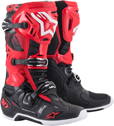 Tech 10 Boots - Black/Red - US 11