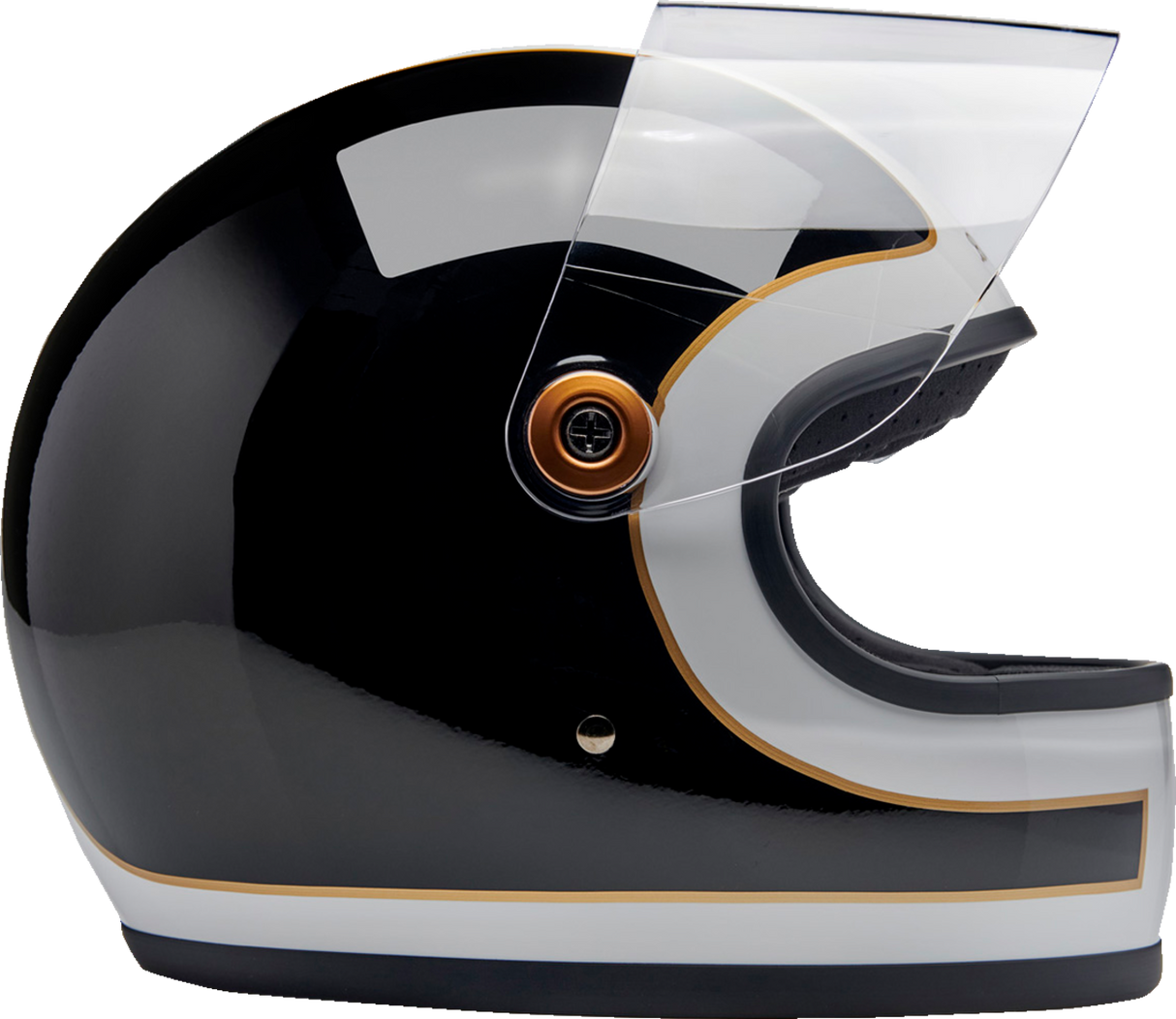 Gringo S Helmet - Gloss White/Black Tracker - Medium