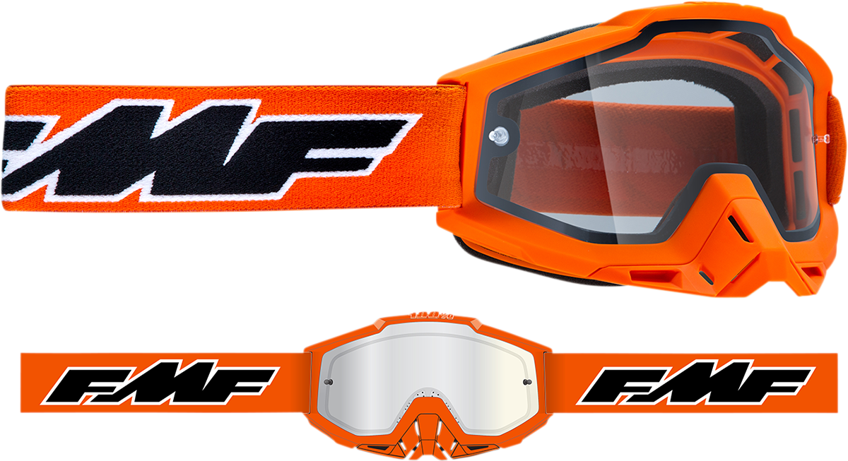 PowerBomb Enduro Goggles - Rocket - Orange - Clear