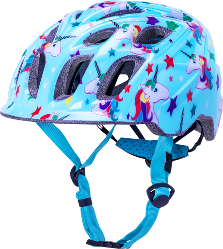 Child Chakra Helmet - Unicorn - Blue - Small