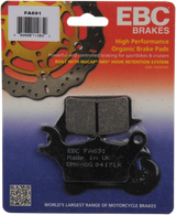 Organic Brake Pads - Z 125 Pro - FA691 2017 - 2020