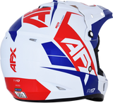 FX-17 Helmet - Aced - Red/White/Blue - Large