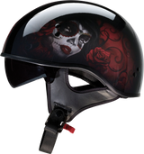 Vagrant Helmet - Red Catrina - Black/Red - XS