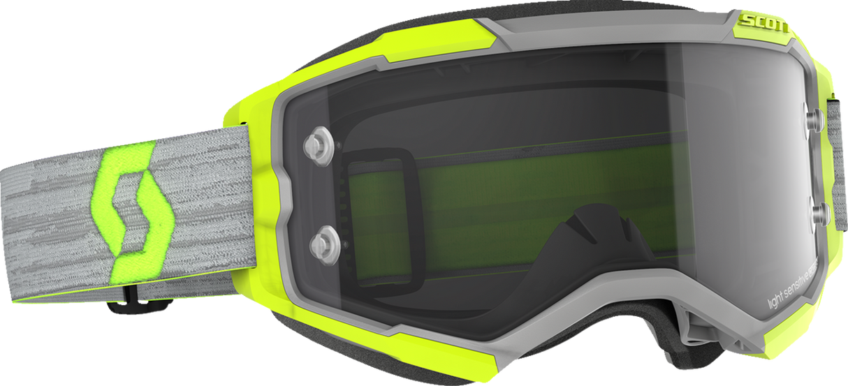 Fury Light Sensitive Goggles - Gray/Yellow - Gray Works