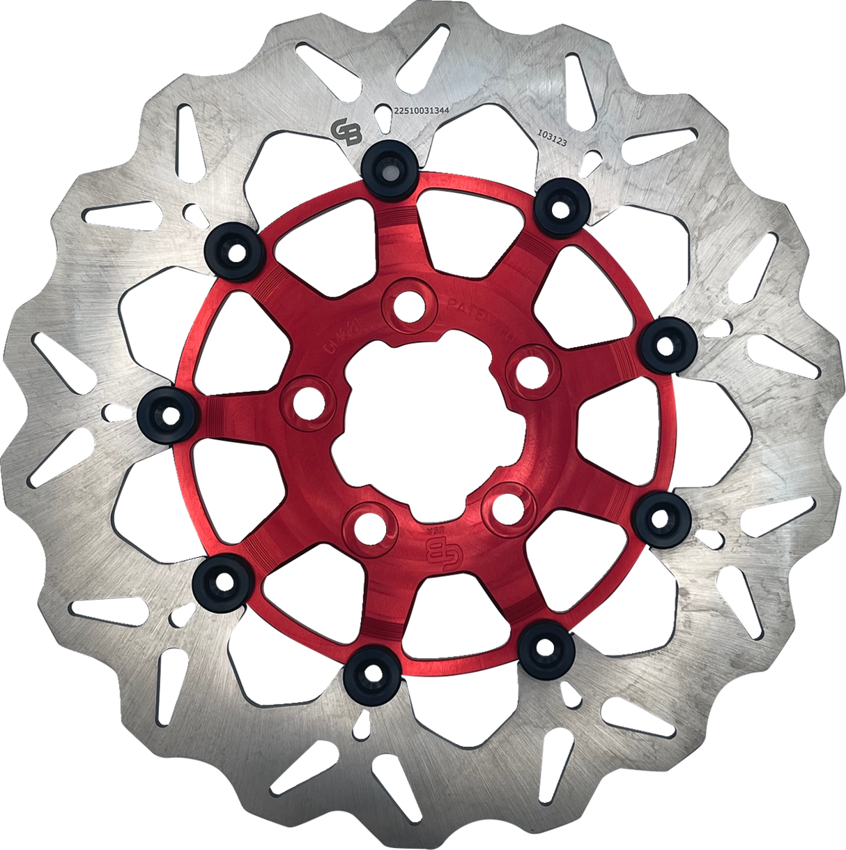 Brake Rotor - Rear - Red 2000 - 2017