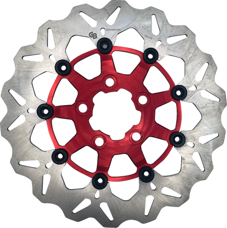 Brake Rotor - Rear - Red 2000 - 2017