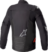 SMX Waterproof Jacket - Black/Gray/Red - Small