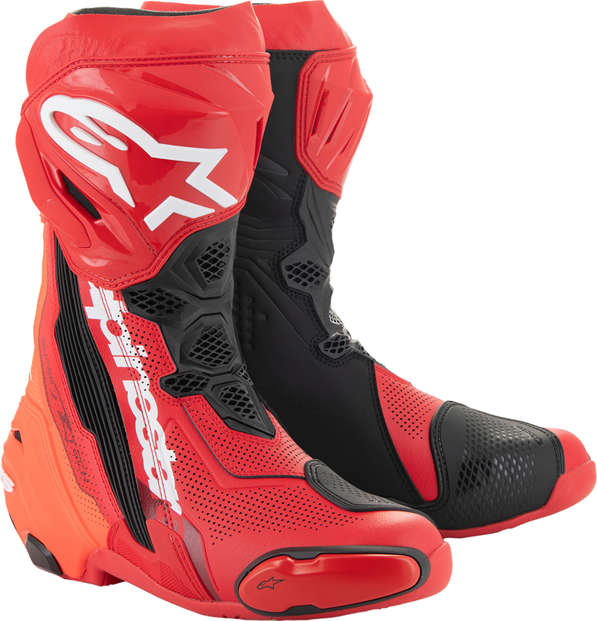 Supertech R Vented Boots - Red - US 6/EU 39