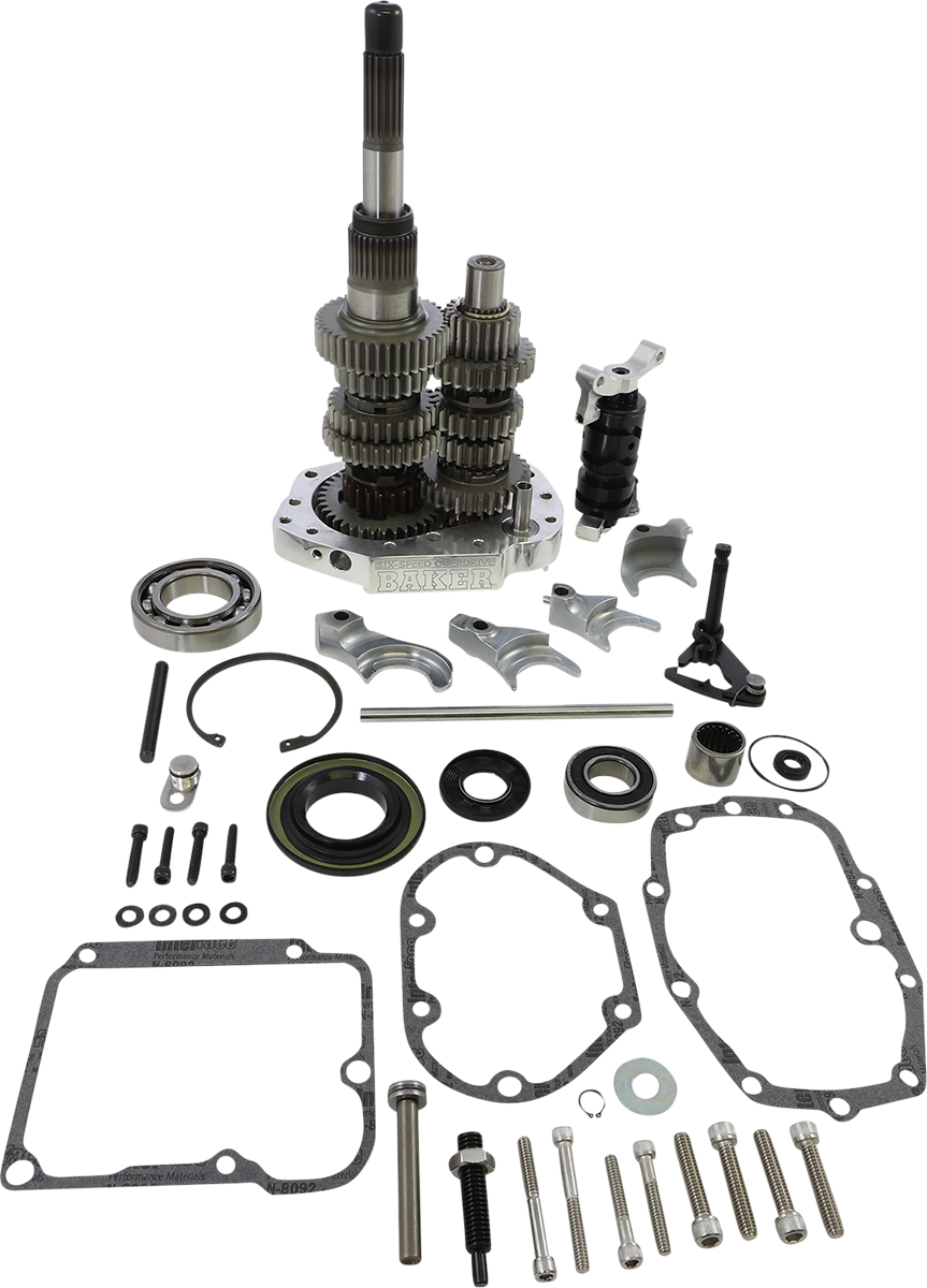 6-Speed Gear Set - Polished 2000 - 2006