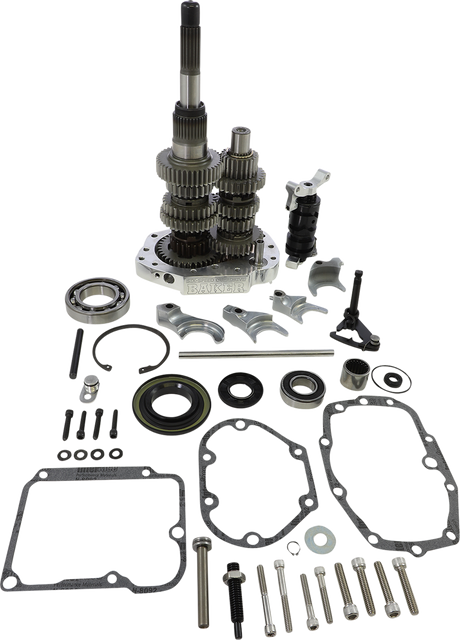 6-Speed Gear Set - Polished 2000 - 2006