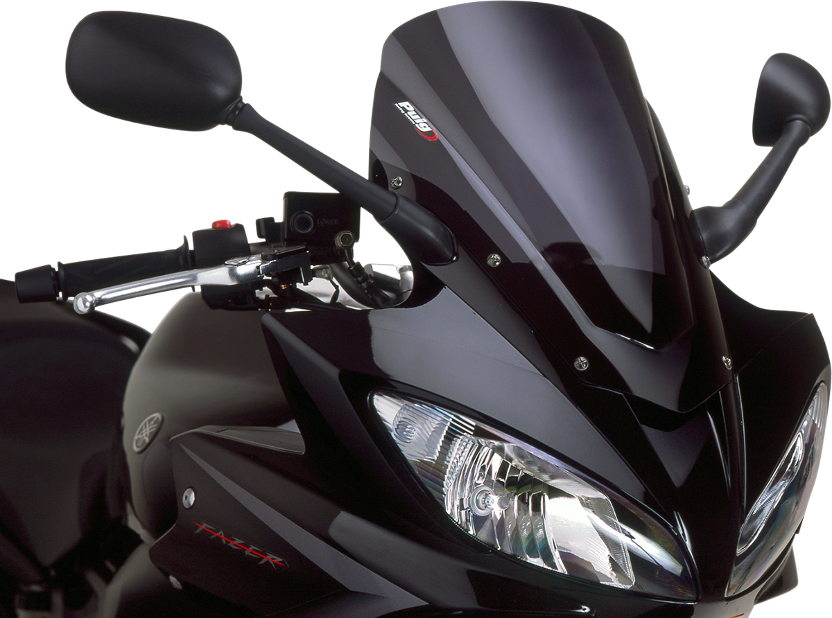 Race Windscreen - 16-1/8\" - Dark Smoke - FZ1 2006 - 2016