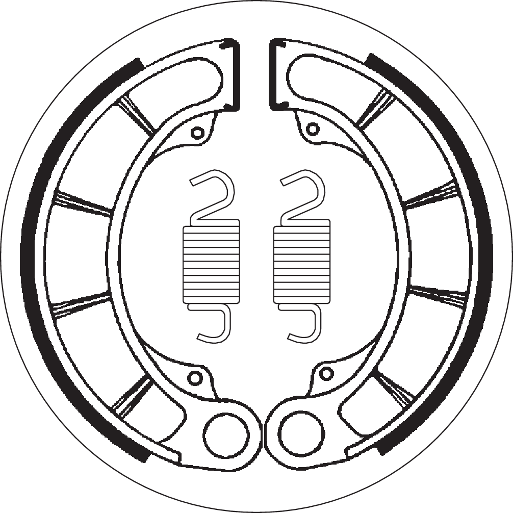 Brake Shoes - Honda 1981 - 1982