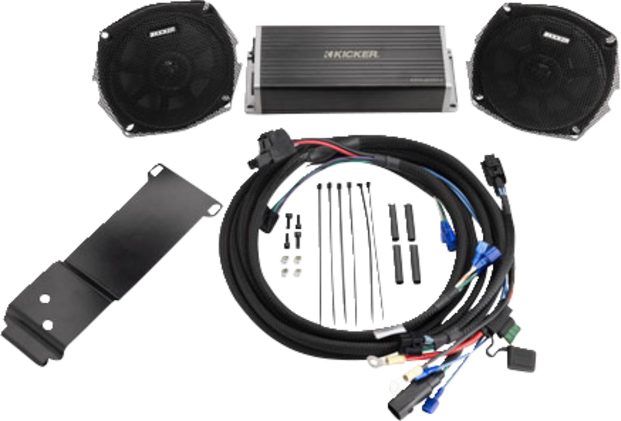 Speaker/Amplifier Kit - Road Glide 1998 - 2013