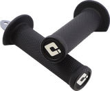 Grips - Ruffian - ATV/PWC - Black/Silver