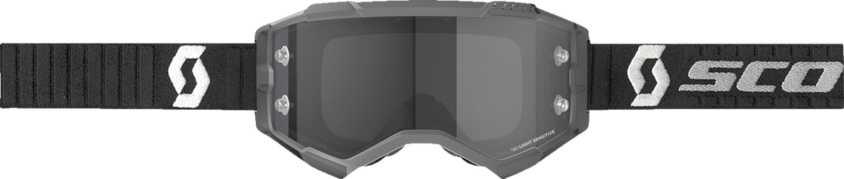 Fury Light Sensitive Goggles - Black/Gray - Gray Works