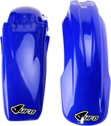 Front and Rear MX Fender Kit - Blue - YZ125/250 2000 - 2001