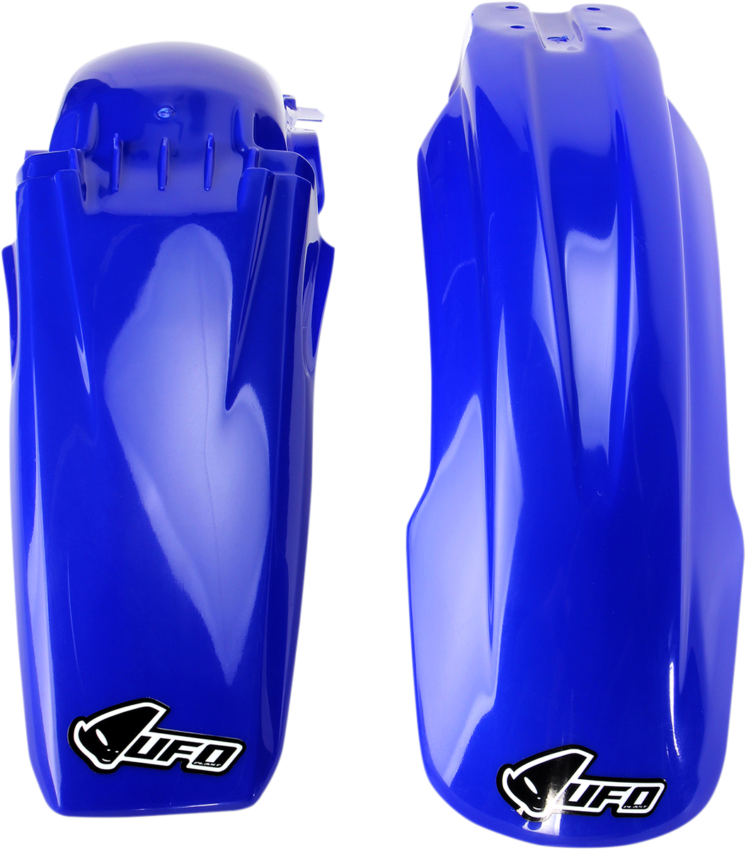 Front and Rear MX Fender Kit - Blue - YZ125/250 2000 - 2001