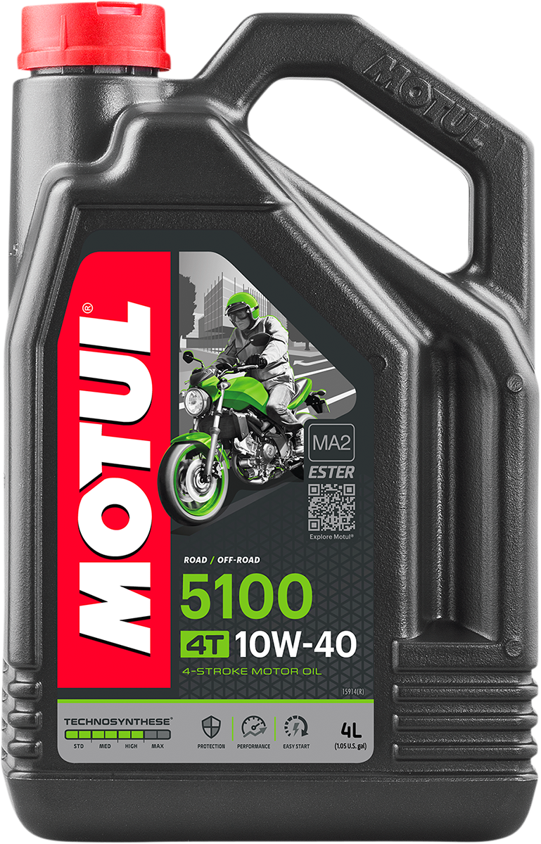 5100 4T Synthetic Blend Oil - 10W-40 - 4L