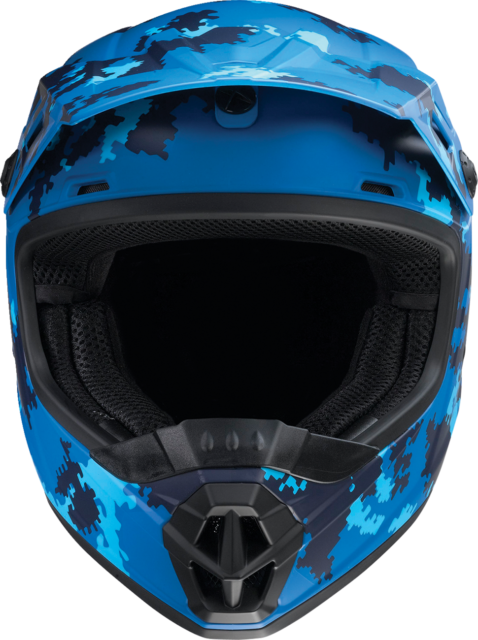 Youth Rise Helmet - Digi Camo - Blue - Medium