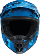 Youth Rise Helmet - Digi Camo - Blue - Medium