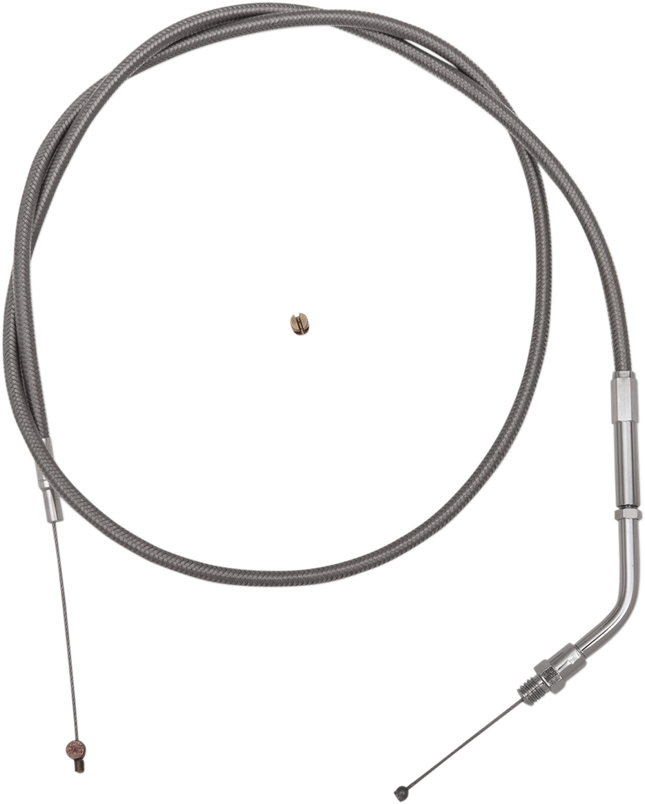 Throttle Cable - +6\" - Stainless Steel 1988 - 1995