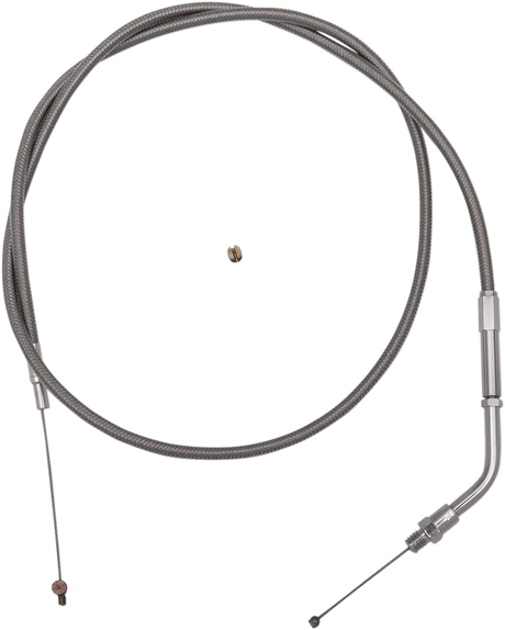 Throttle Cable - +6\" - Stainless Steel 1988 - 1995