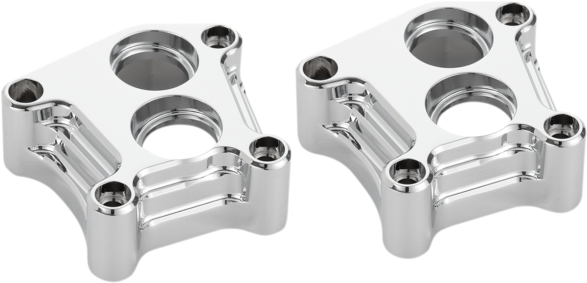 Lifter Block Covers - 10 Gauge - Chrome 1999 - 2017