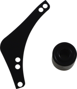 Replacement Breather Bolt Cover Plate - Inverted/Method/Clear Tear/Sidekick - Left - Black 2017 - 2023