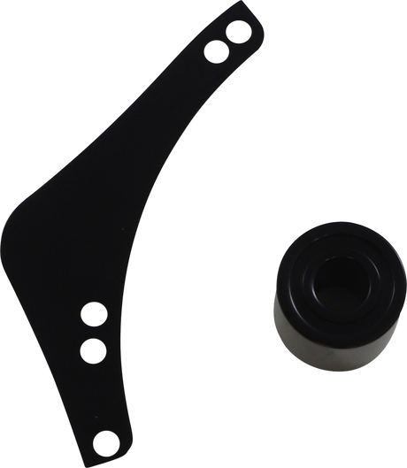 Replacement Breather Bolt Cover Plate - Inverted/Method/Clear Tear/Sidekick - Left - Black 2017 - 2023