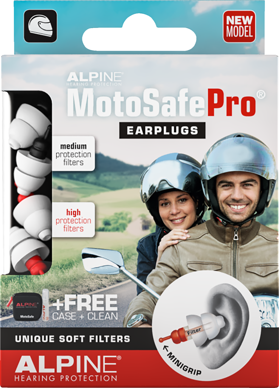 MotoSafePro® Earplugs - 6 Pack