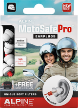 MotoSafePro® Earplugs - 6 Pack